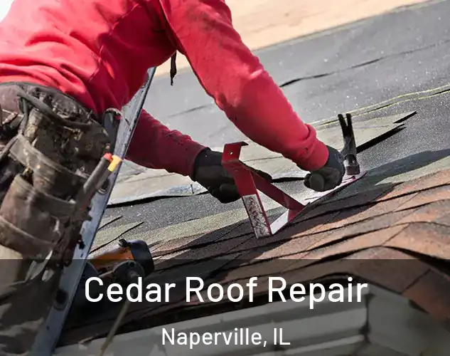  Cedar Roof Repair Naperville, IL