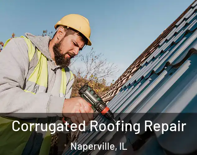  Corrugated Roofing Repair Naperville, IL