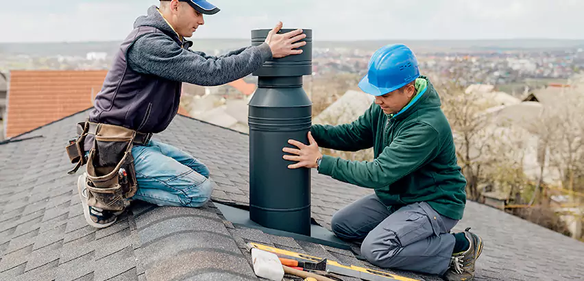 Chimney Flashing Replacement for Storm Damage in Naperville