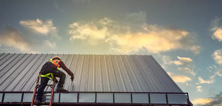 Commercial Built-Up Roof Installation in Naperville