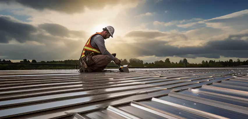 Commercial Roof Restoration in Naperville