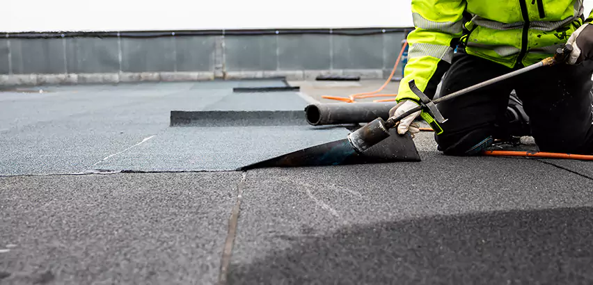 Residential Flat Roof Repair in Naperville