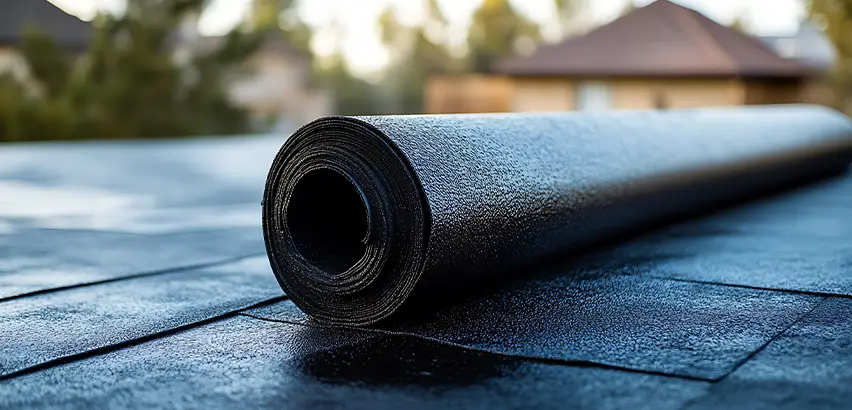 Rubber Flat Roof Replacement in Naperville