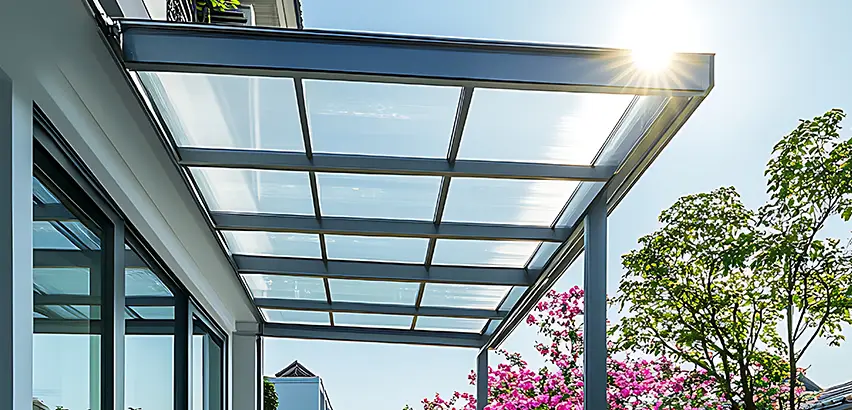 Glass Patio Roof Installation in Naperville