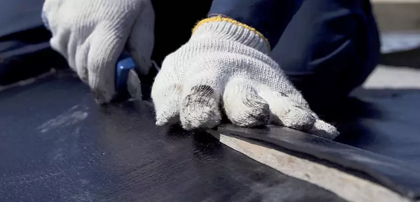 Rubber Roof Seam Repair in Naperville