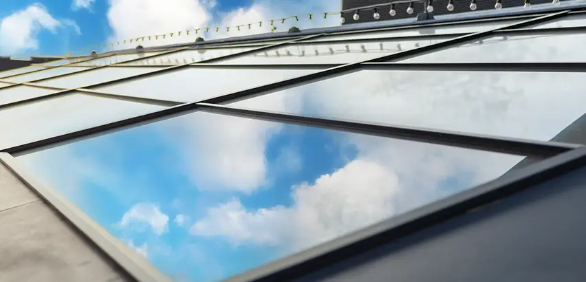 Flat Roof Skylight Installation in Naperville