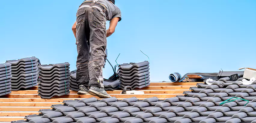 Replacing Tile Roof Underlayment in Naperville