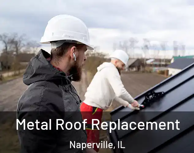  Metal Roof Replacement Naperville, IL