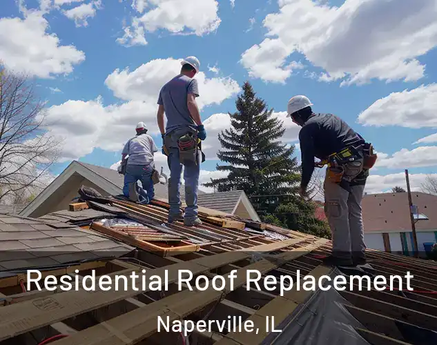  Residential Roof Replacement Naperville, IL