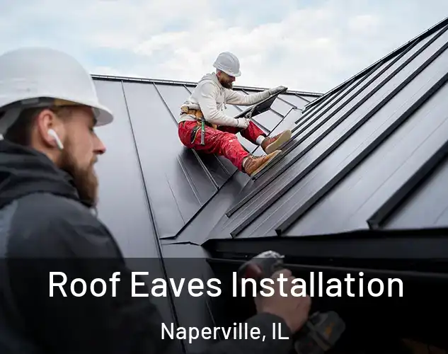  Roof Eaves Installation Naperville, IL